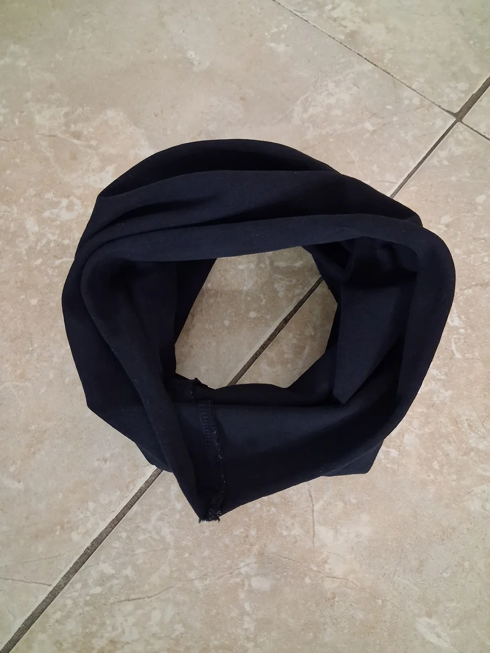 Black Men's Neck Gaiter